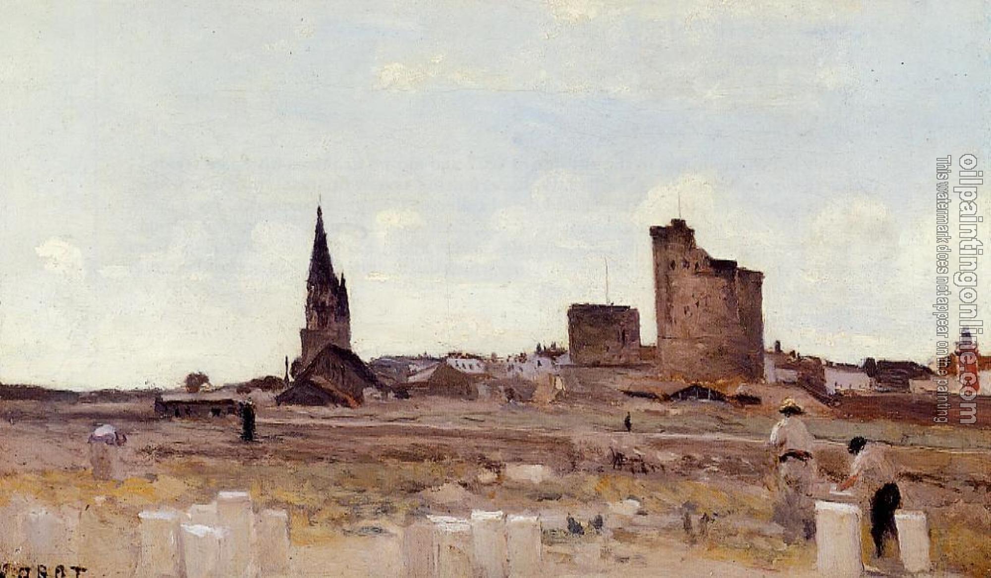 Corot, Jean-Baptiste-Camille - La Rochelle - Quarry near the Port Entrance